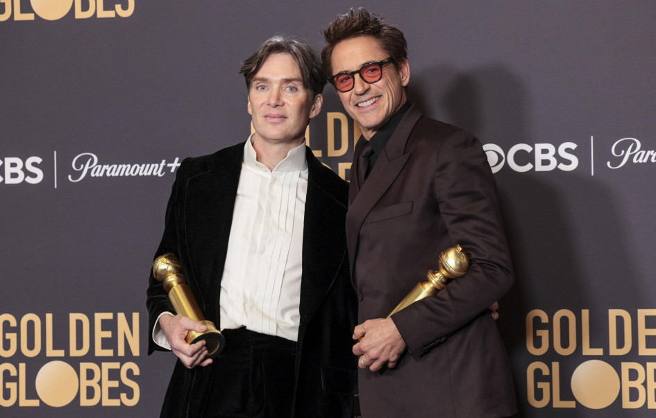 Cillian Murphy y Robert Downey Jr. 
