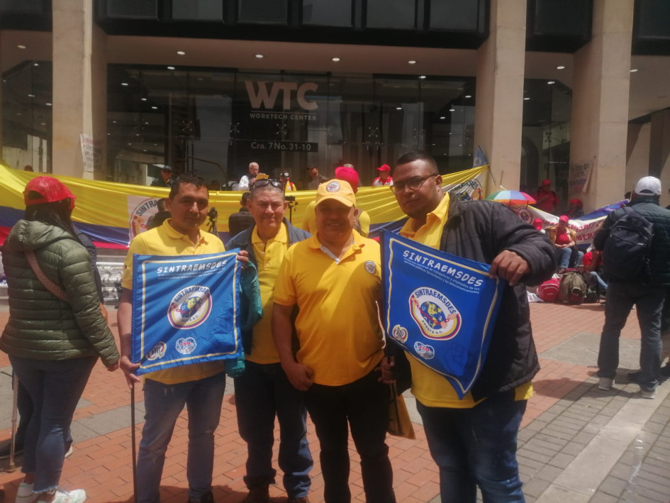 Se fueron a marchar a Bogotá Foto|Cortesía|LA PATRIA