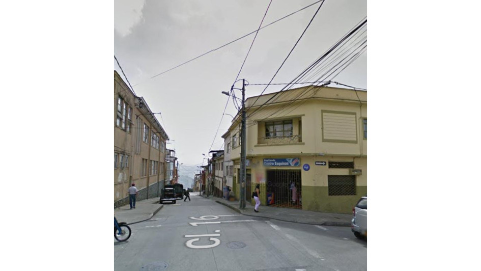 Sector de San Antonio, en Manizales.