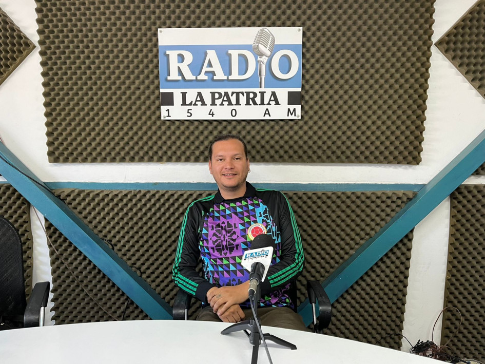 Foto | Archivo | LA PATRIA Manuel Vélez, propietario de la galería de artes La Fábrica Terminal y La Chaza LTF de Manizales