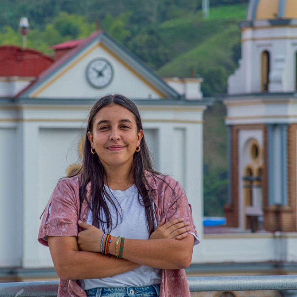 Ximena Patiño, concejal de Manzanares, ganó una beca en el programa Dreamers and Makers, del expresidente Iván Duque.