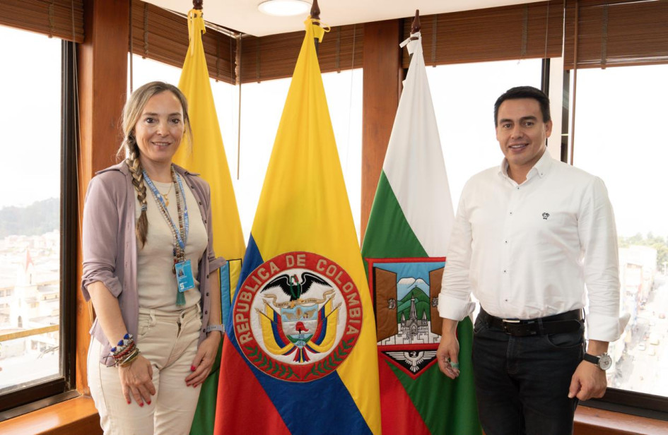 Compromiso con refugiados y más Foto|Cortesía Alcaldía de Manizales|LA PATRIA