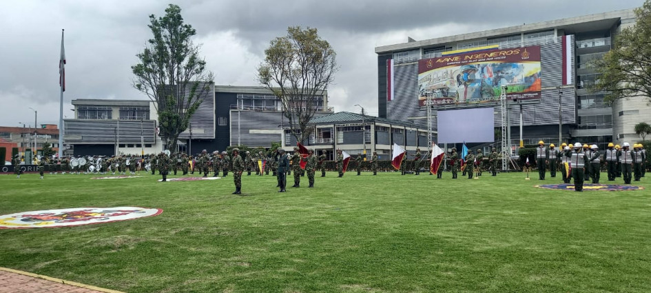 El suceso ocurrió en el Cantón Militar Caldas, comando de Ingenieros Militares del Ejército ubicado en Puente Aranda (Bogotá).