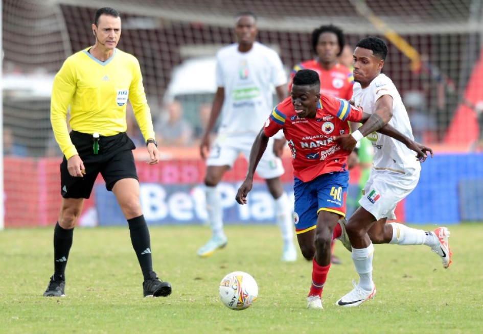 El árbitro Wílmar Roldán es señalado como un responsable del empate 0-0 del Once Caldas ante el Pasto por no pitar un penalti a favor del Blanco.