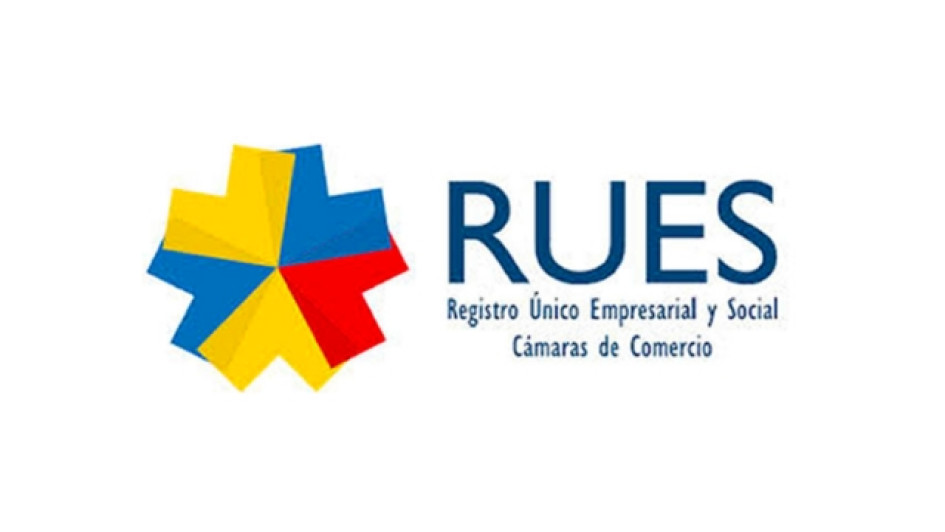 Logo del RUES en Colombia