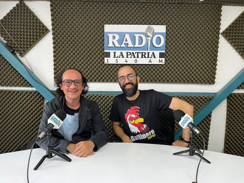 Creadores de Gallinero Impro, Jhonny Ruiz y Marquitos Cárdenas