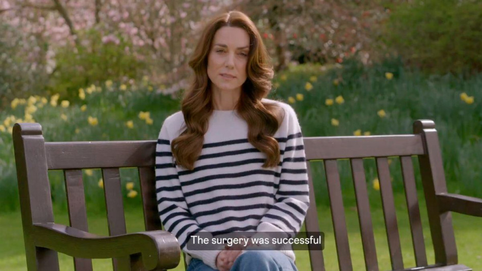 Kate Middleton, princesa de Gales, anuncia que padece cáncer.