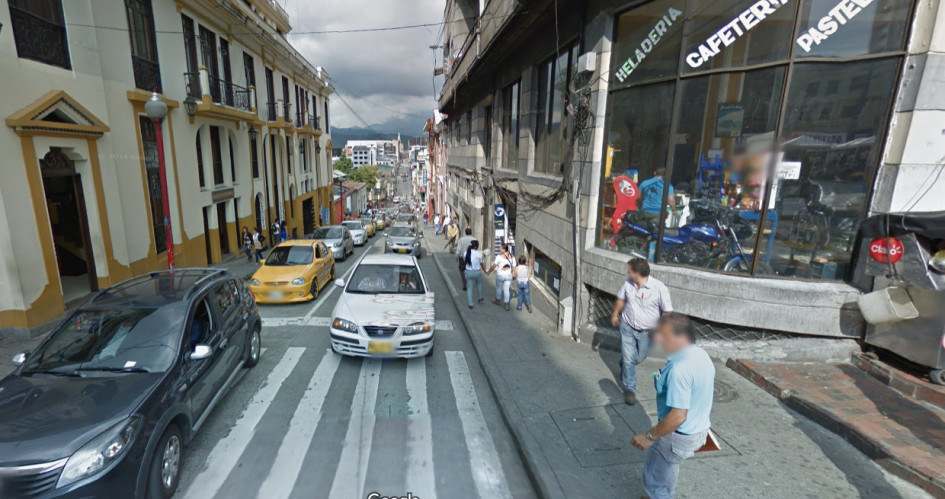 Sitio del robo. Foto google maps.