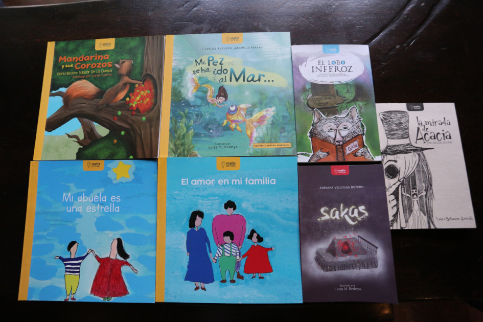 Son nueve libros de autores regionales. De ellos, cinco son de Manizales.