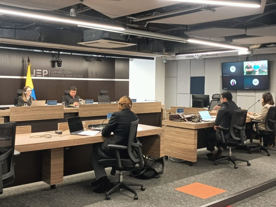Sala de Amnistía de la Jurisdicción Especial para la Paz (JEP) de Colombia