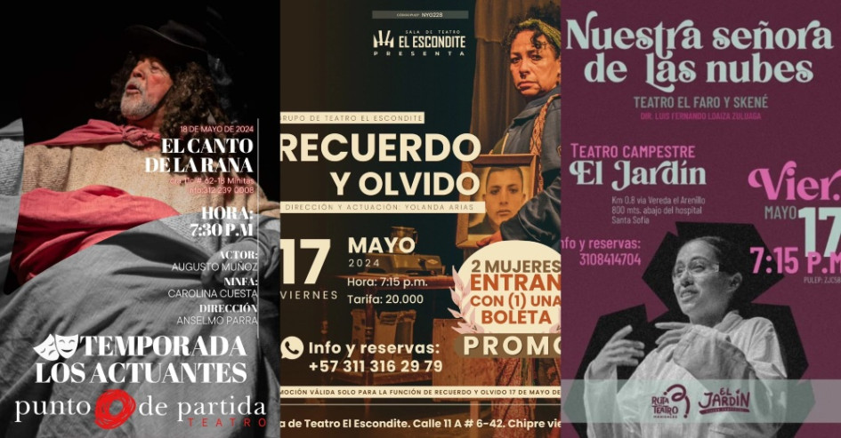 Para no perdersela está la actividad teatral. 