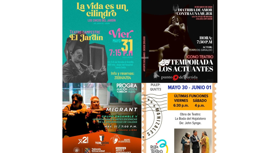 Atento a la programación. 