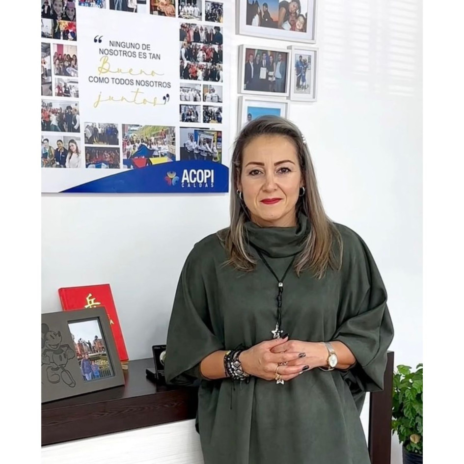Dulfary Montoya, directora de Acopi Caldas.