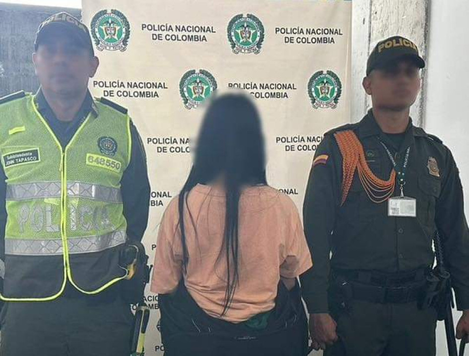 Ella es la manizaleña capturada en el Aeropuerto Internacional Matecaña de Pereira.