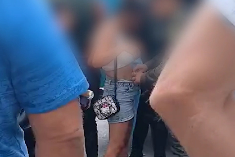 La Policía interceptó a los ladrones.