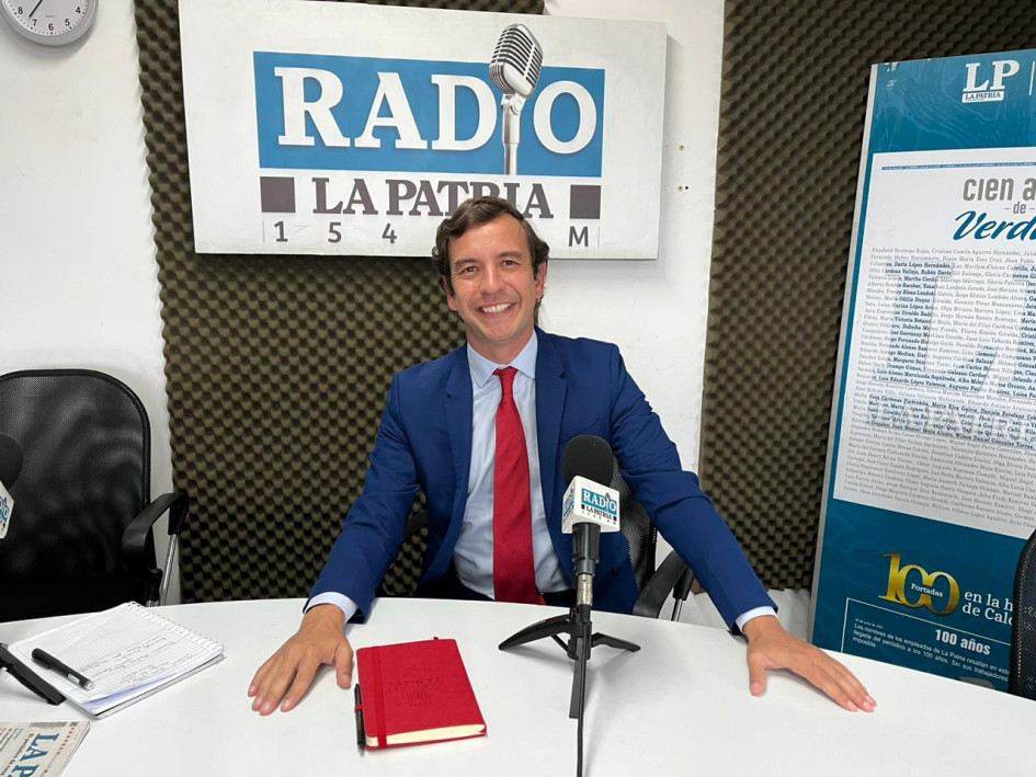 Fernando Merchán, gerente de Aerocafé