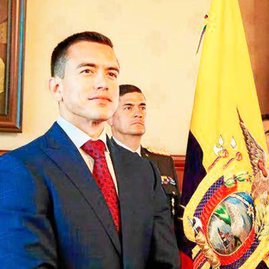 Foto | Tomada del X de Daniel Noboa | LA PATRIA El presidente de Ecuador, Daniel Noboa.