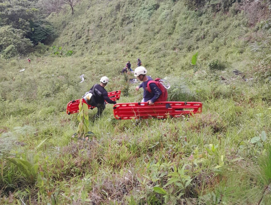 Accidente de tránsito entre Manzanares y Los Planes. Dos personas heridas.
