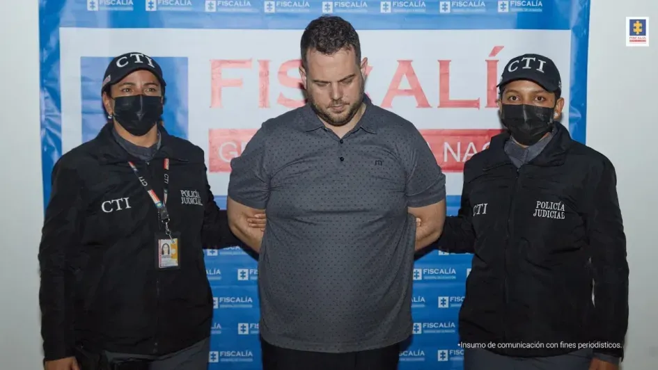 En enero John Poulos fue capturado en Panamá y entregado a la Fiscalía en Colombia.