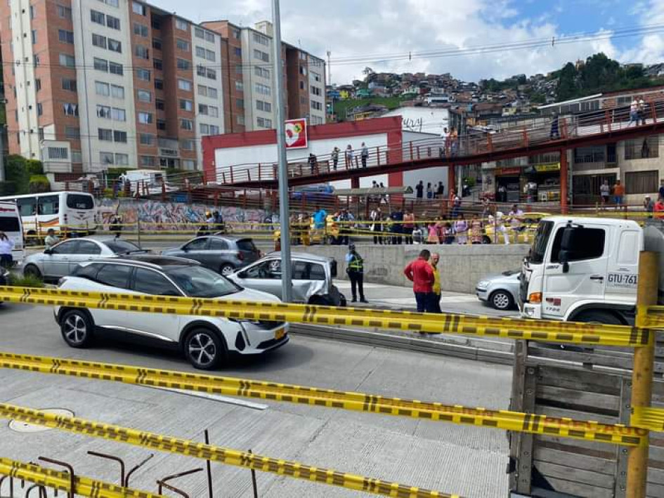 El accidente se registró en el intercambiador vial de Los Cámbulos, en la vía Panamericana.