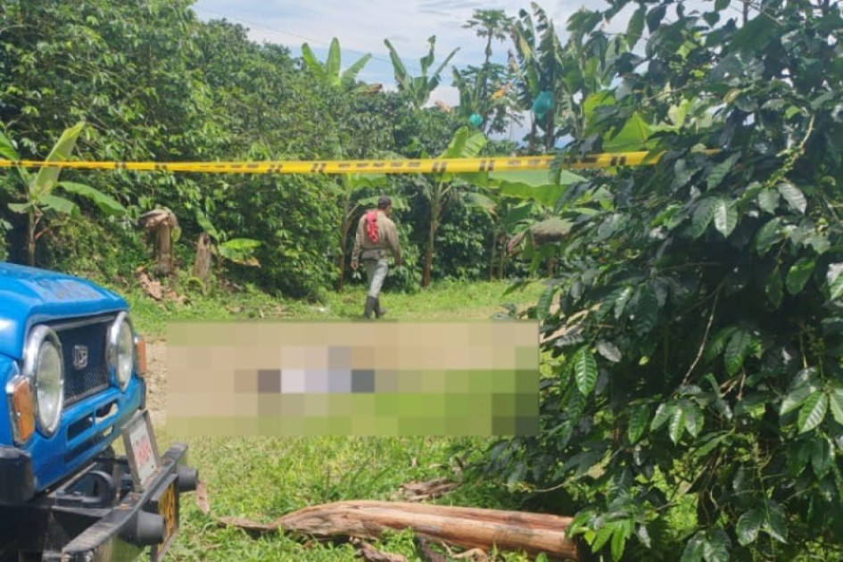 En este lugar ocurrió el ataque en zona rural de San José (Caldas).