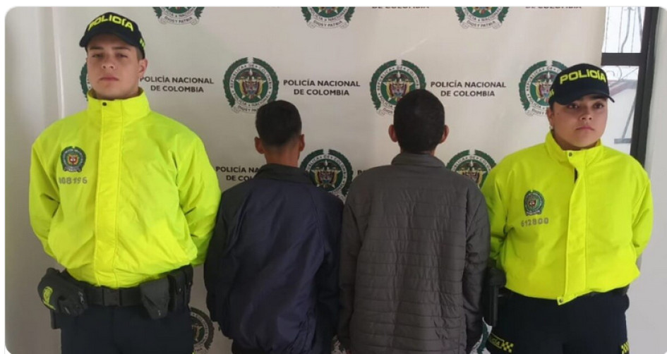 Los dos detenidos por este caso.