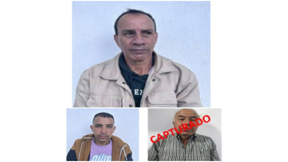 Alias Chucho, Carlos y Jeico, los que aceptaron cargos.