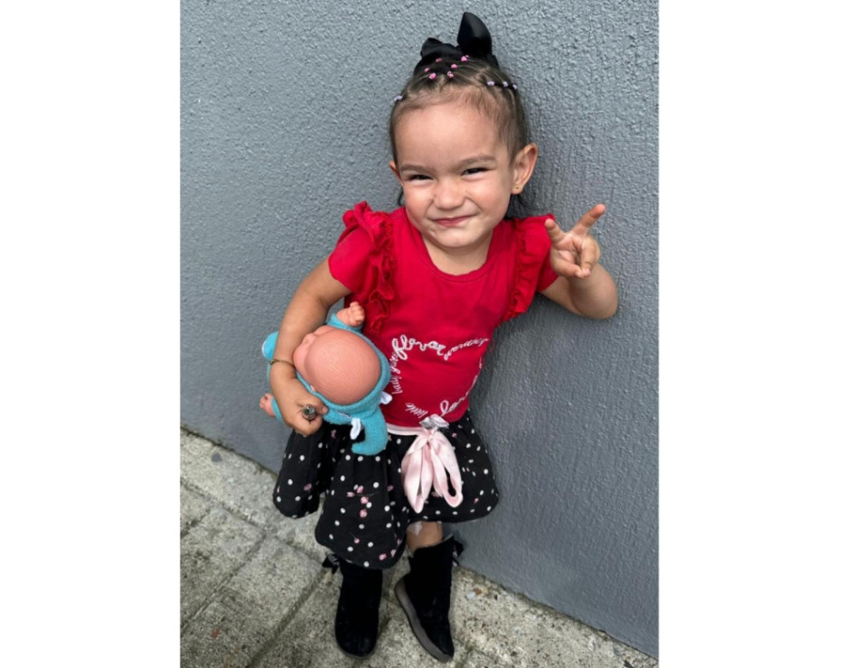 Fotos | Autorizadas por la familia | LA PATRIA Danna Sofía se ponía vestidos, desfilaba, daba la vuelta y decía que era toda una princesa.