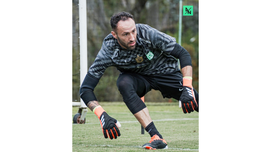 David Ospina, arquero de la selección Colombia y nuevo fichaje de Atlético Nacional.