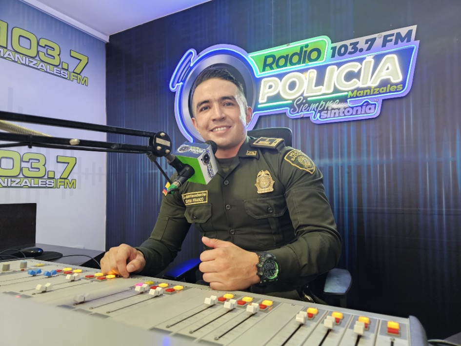 Subintendente Edwin Javier Franco Muñoz.