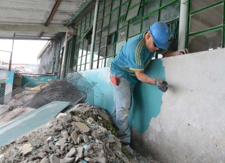 El colegio Siete de Agosto, del barrio El Carmen, forma parte de los escogidos para comenzar el ´plan de obras de la Alcaldía de Manizales.