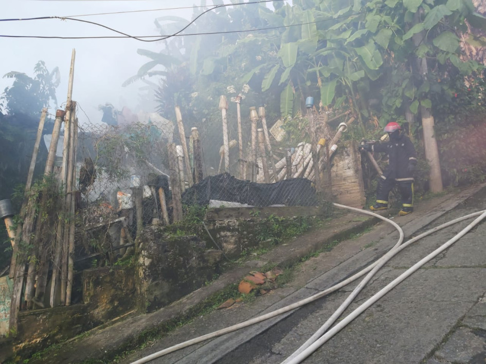 Ahora controlan el incendio.