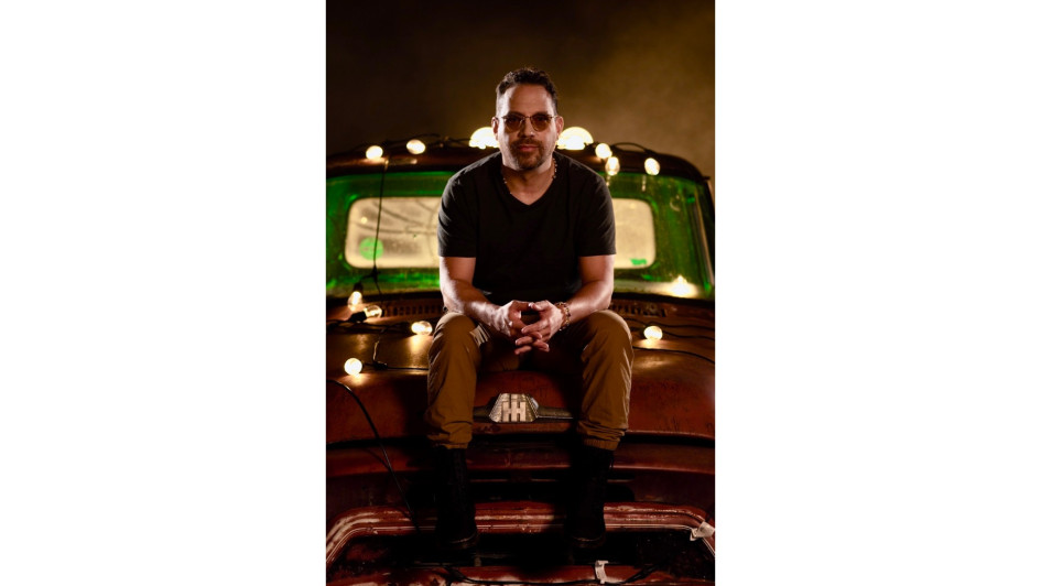 El artista ecuatoriano, Juan Fernando Velasco. 