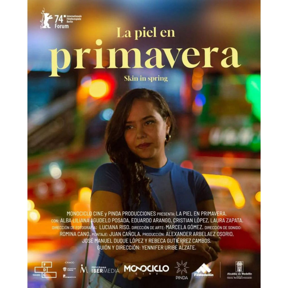 Afiche de la película La piel en primavera que se proyecta hoy en Manizales Afiche de la película La piel en primavera que se proyecta hoy en Manizales 