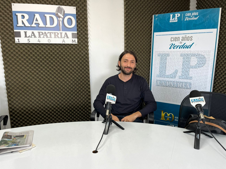 Carlos Alberto Gómez, a quien conocen como Cabeto, es el director del documental El Alma de los Pueblos.