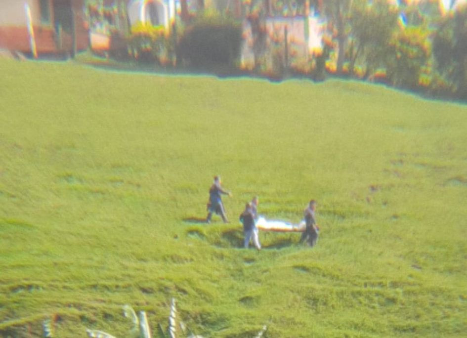 En este sector encontraron el cuerpo.