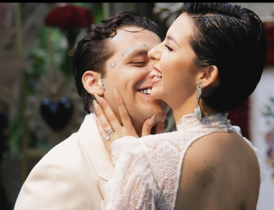 Christian Nodal y Ágela Aguilar