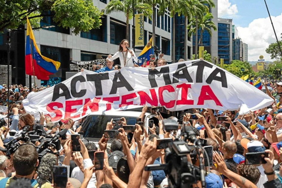 El Gobierno norteamericano apoya los reclamos de millones de venezolanos que votaron por Edmundo González.