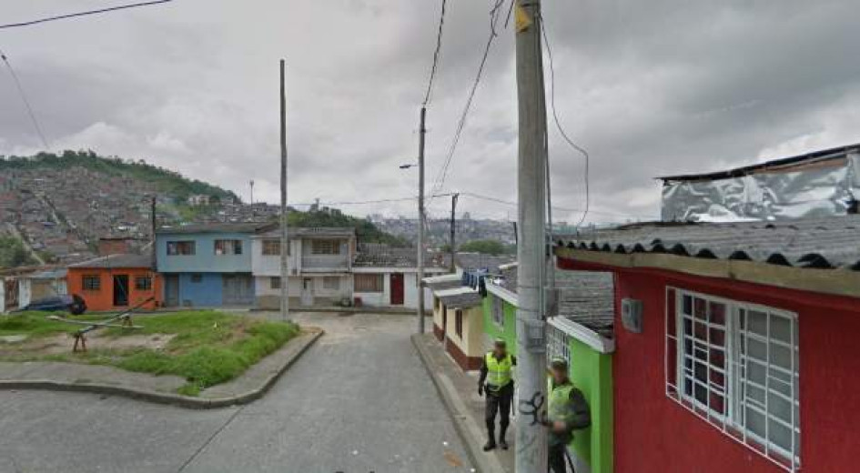 Sitio de la confrontación.