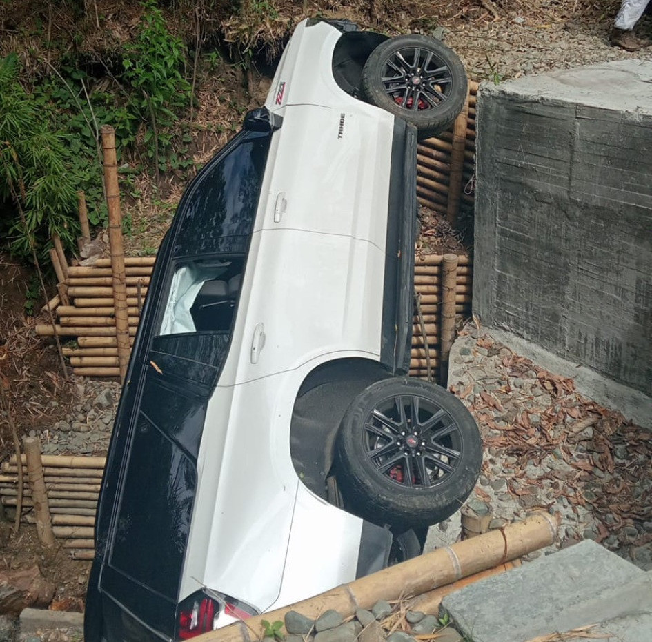 El accidente en la vía Manizales - La Cabaña.