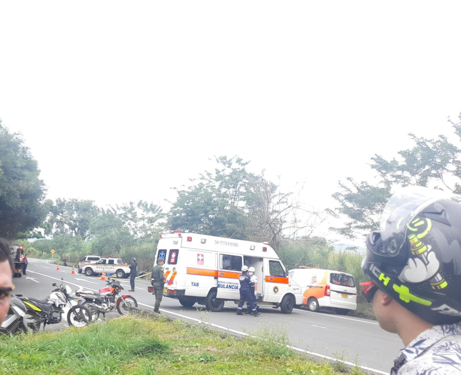 Punto del accidente.