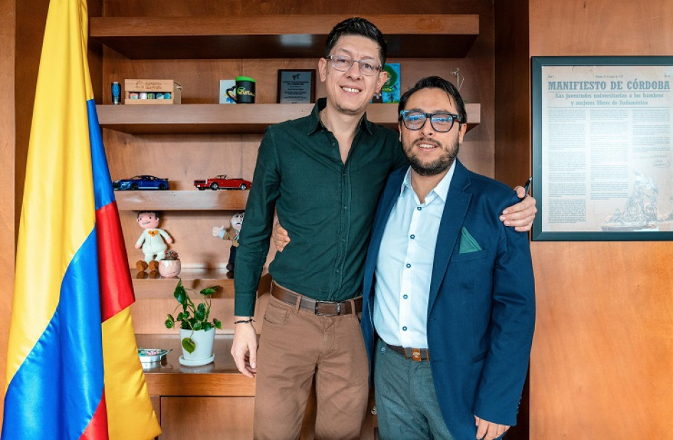 Daniel Rojas Medellín, ministro de Educación, y Ricardo Moreno Patiño, viceministro de Educación Superior, promoverán el nuevo proyecto de ley.