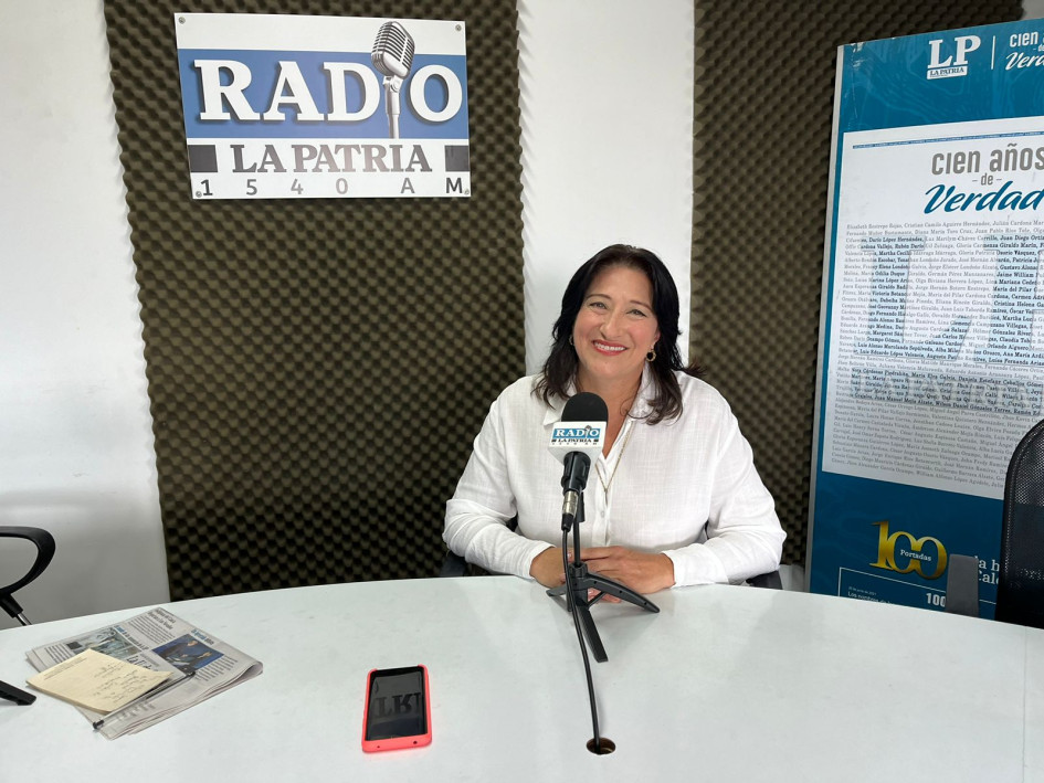 Luz Helena García, directora del Instituto de Atención a la Familia de Manizales.