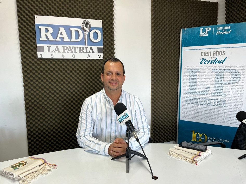 Jorge Andrés Henao, alcalde de San José (Caldas). 