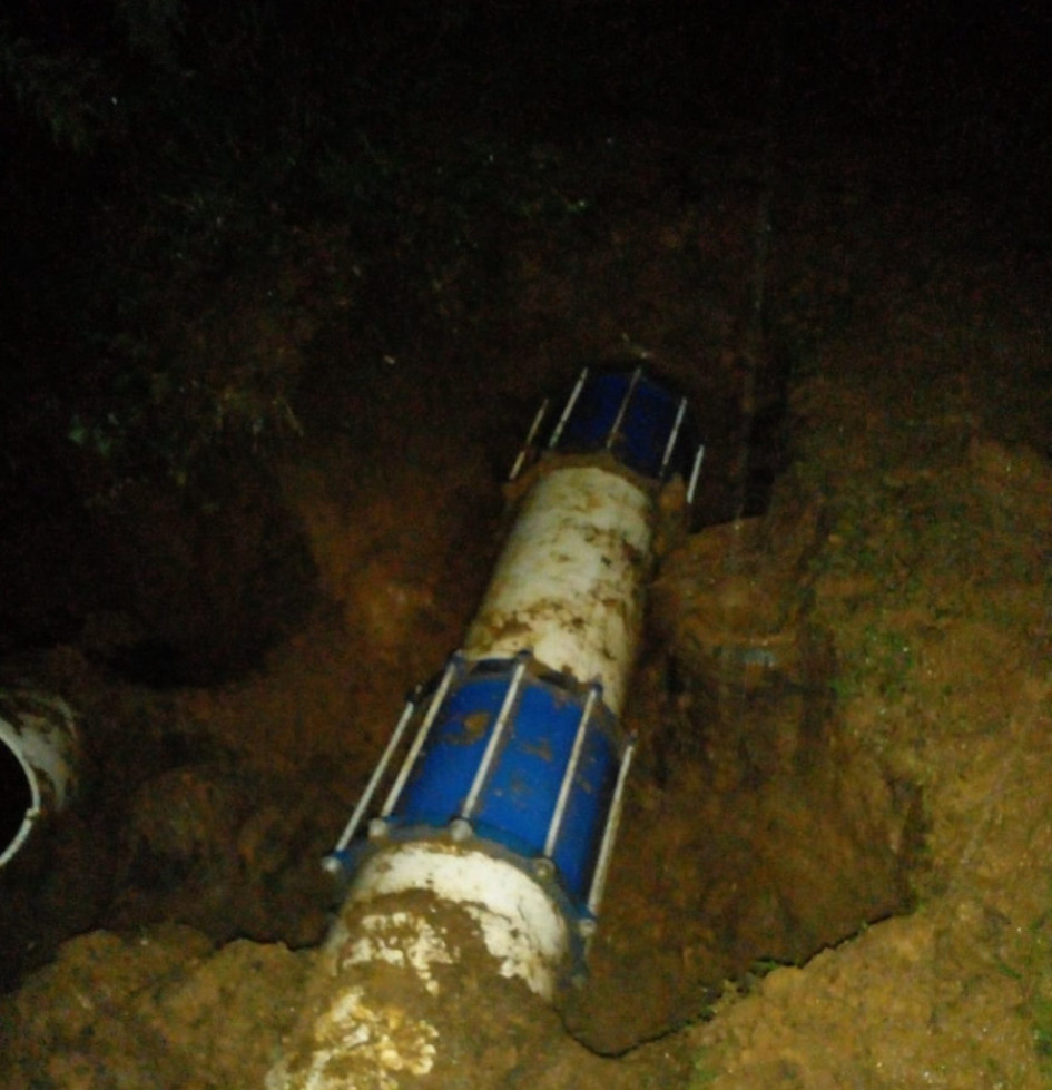 TUBERÍA DAÑADA EN ANSERMA