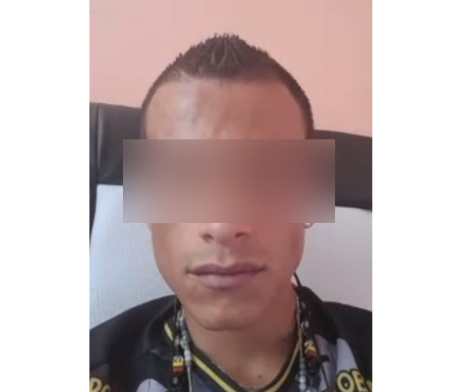 Juan Sebastián es señalado de agredir a los uniformados tras una riña en San Sebastián.