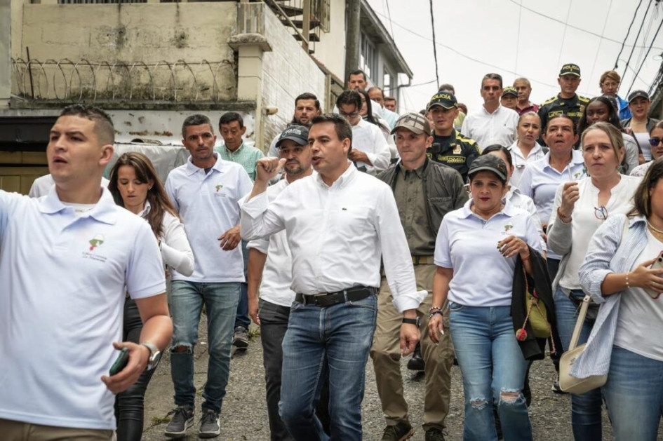 Jorge Eduardo Rojas realiza Gobierno en la calle