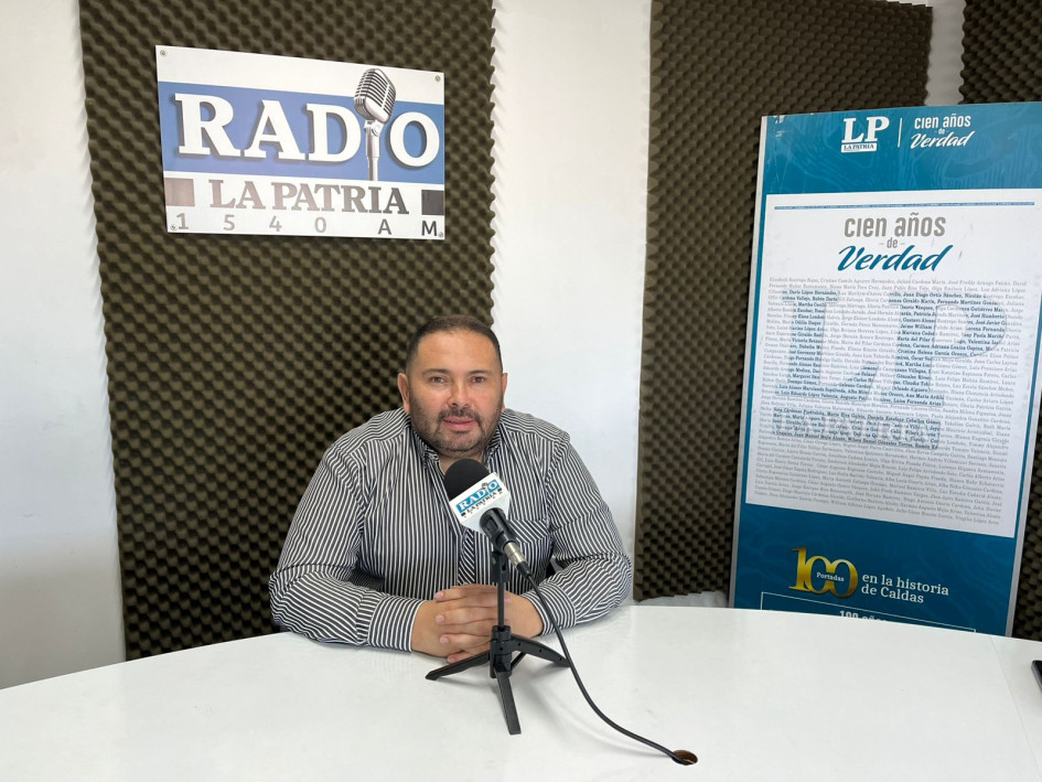 John Freddy Arenas, diputado caldense del Partido de la U. 