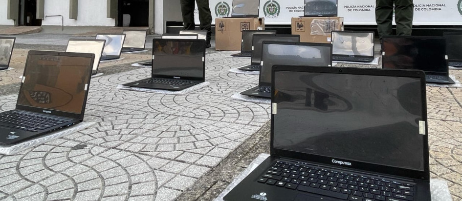 Lo recuperado por la Policía Metropolitana