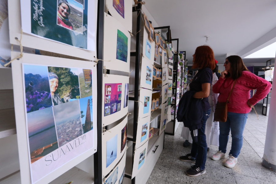 La muestra está en la Casa de la Dignidad de la Mujer en Manizales.